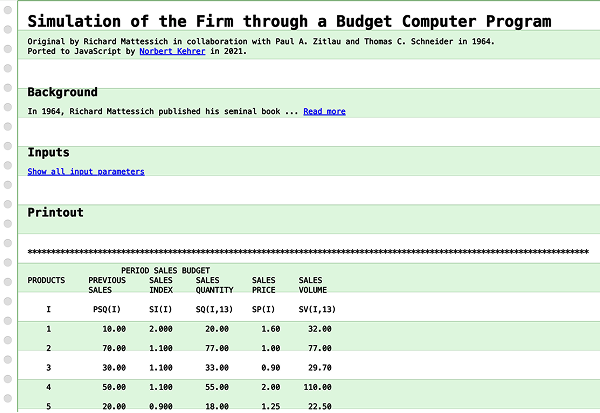 Screenshot of the Budget Simulation from: https://norbertkehrer.github.io/mattessich/mattessich.html