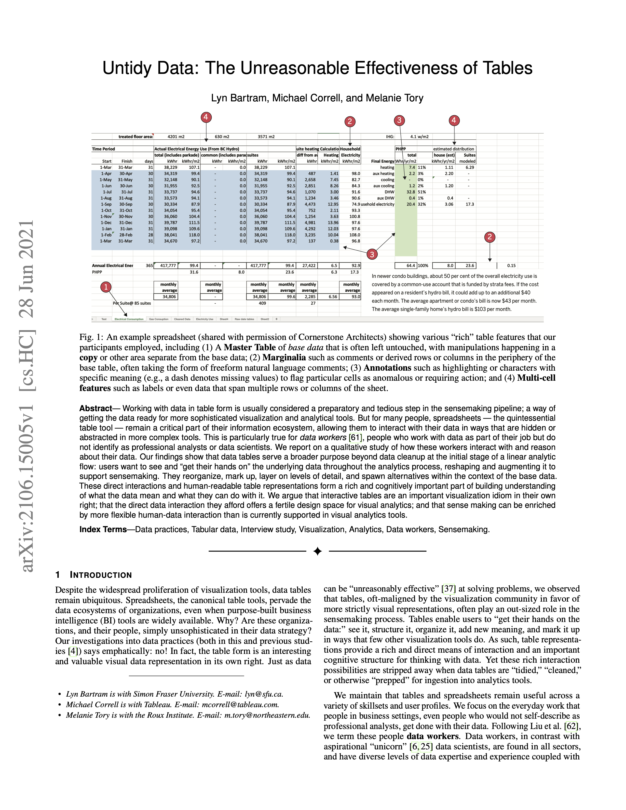 Cover for the post Untidy Data: The Unreasonable Effectiveness of Tables